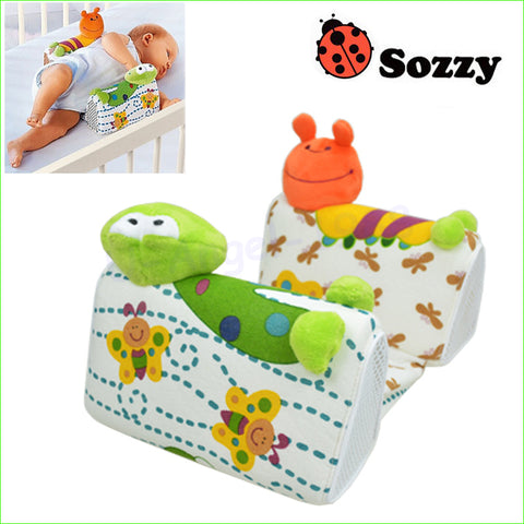 1pcs Comfortable Cotton Anti Roll Pillow Lovely Baby Toddler Safe Cartoon Sleep Head Positioner Anti-rollover