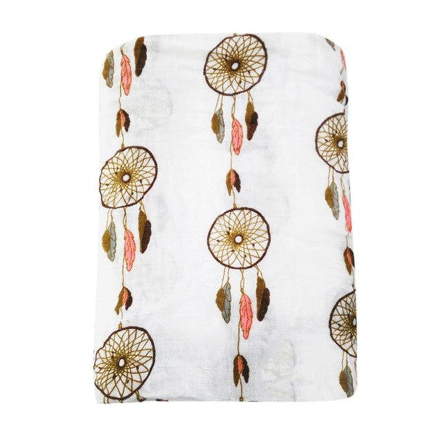 2017 Summer Quality Baby Swaddle Breathable Cartoon Printing Newborn Lovely Sleeping Blanket Wrap Bath Towel Bed Sheet Wrap