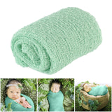 TINKSKY Newborn Baby Photography Photo Prop Stretch Wrap Baby Long Ripple Wrap